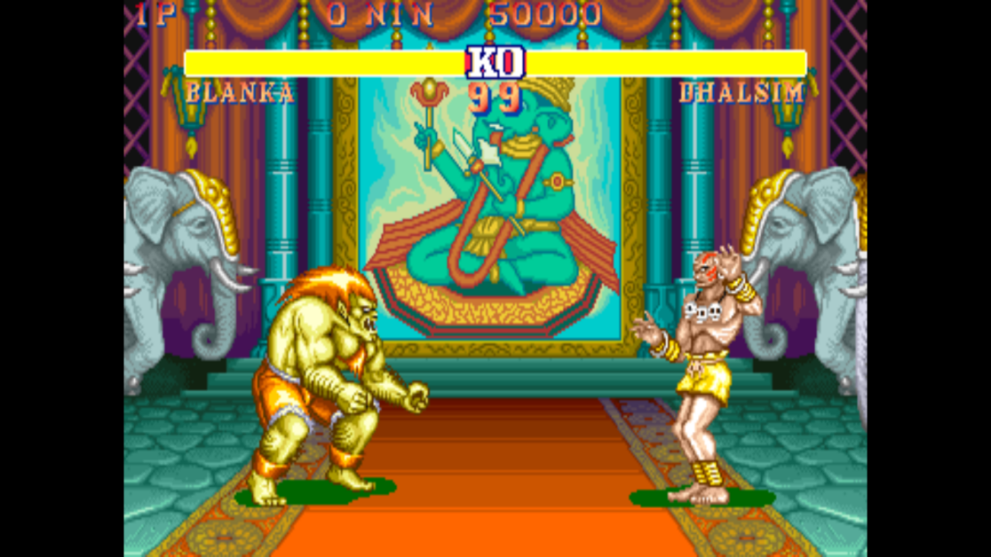 Street Fighter II: Champion Edition на MAME
