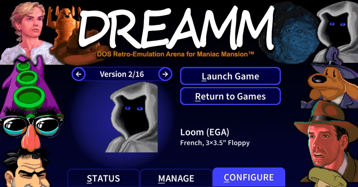 DREAMM: Эмулятор приключенческих игр LucasArts